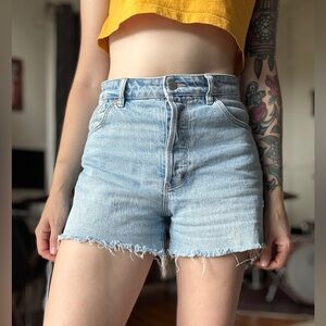 ROLLA'S Light Wash Jean Shorts